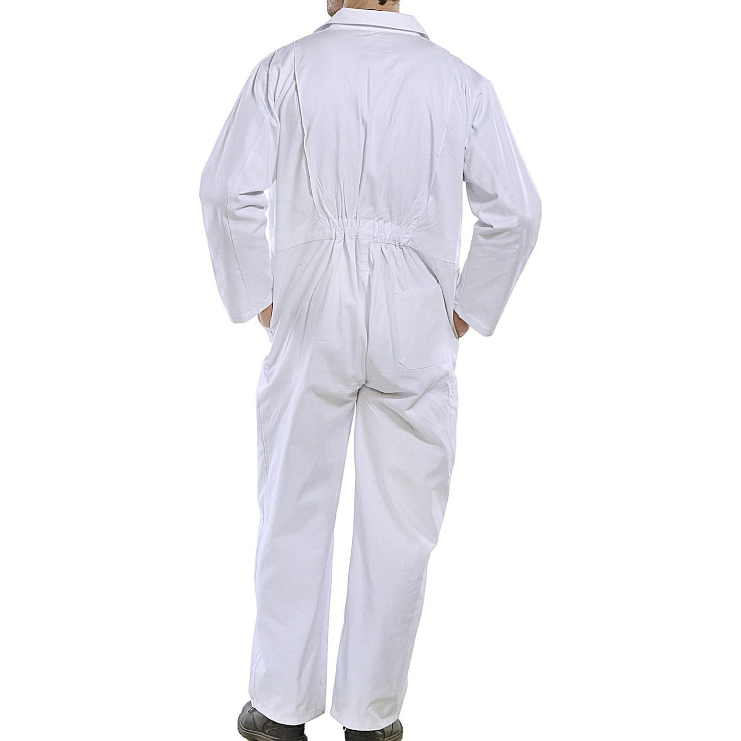 Beeswift Boilersuit, White, 46 Inch Chest Easy2Order : PCBSW46