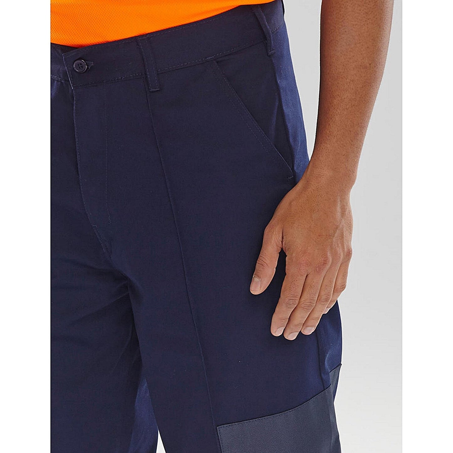 Beeswift Poly Cotton Nylon Patch Trousers, Navy Blue, 52 Easy2Order : PCNT27N52