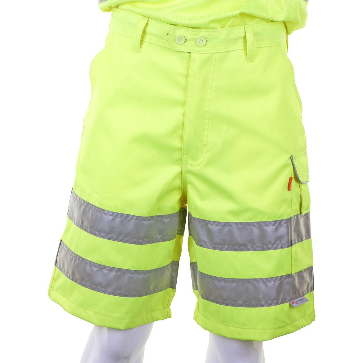 Beeswift Hi Visibility Shorts, Saturn Yellow, 46 Easy2Order : PCSENSY46