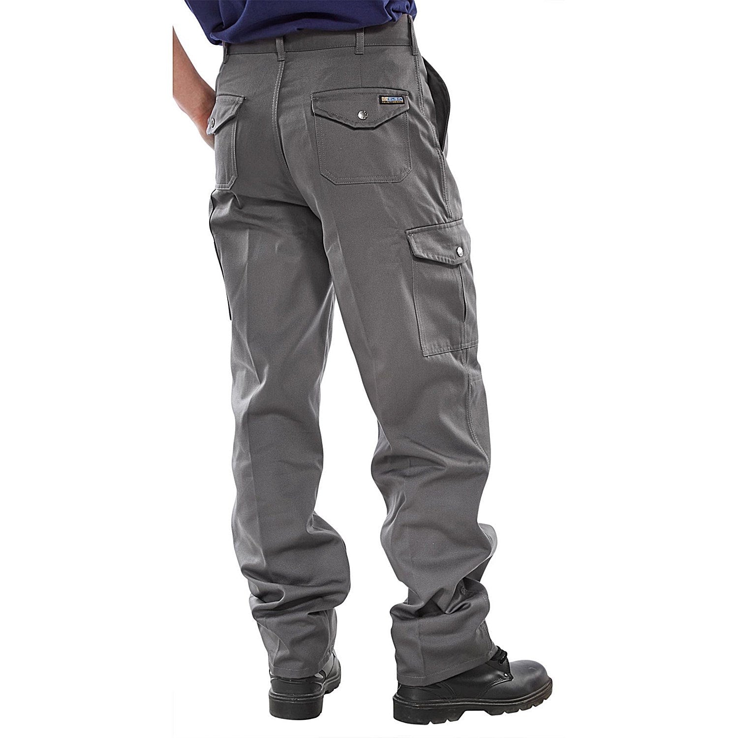 Beeswift Heavyweight Drivers Trousers, Grey, 32 Easy2Order : PCT9GY32