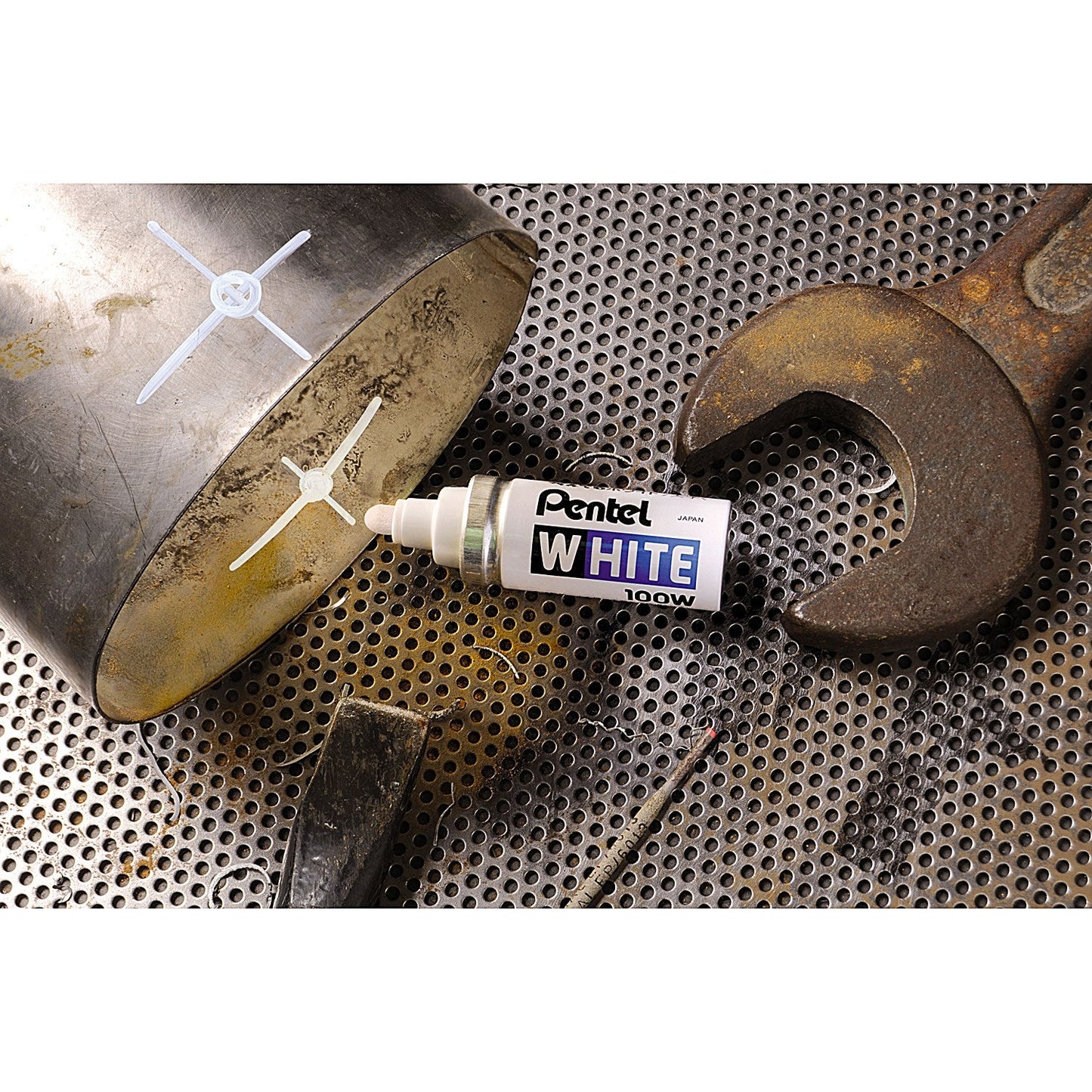 Pentel Paint Marker, Bullet Tip, Medium, White Easy2Order : PE02314