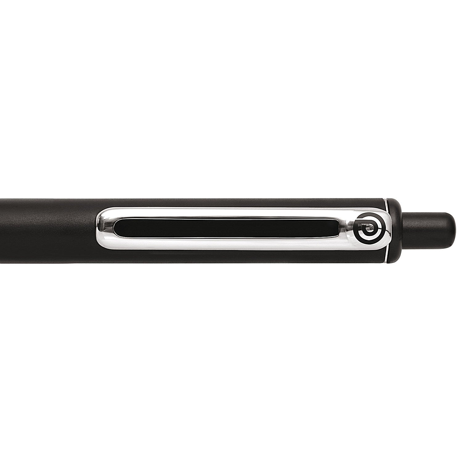 Pentel iZee Retractable Ballpoint Pen, 1.0mm, Black, Pack of 12