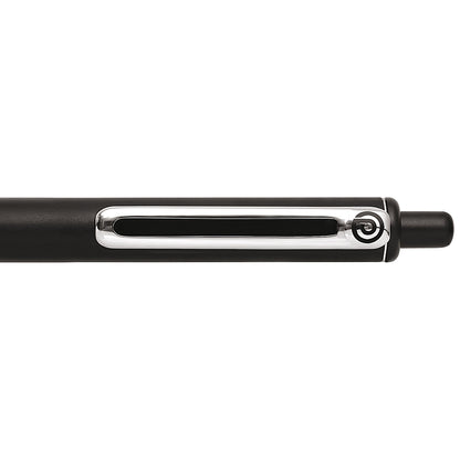 Pentel iZee Retractable Ballpoint Pen, 1.0mm, Black, Pack of 12