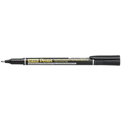 Pentel Extra Fine Permanent Marker, Black, Pack of 12