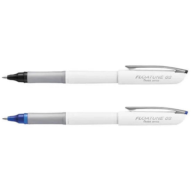 Pentel Floatune Rollerball Pen, 0.8mm, Blue, Pack of 12