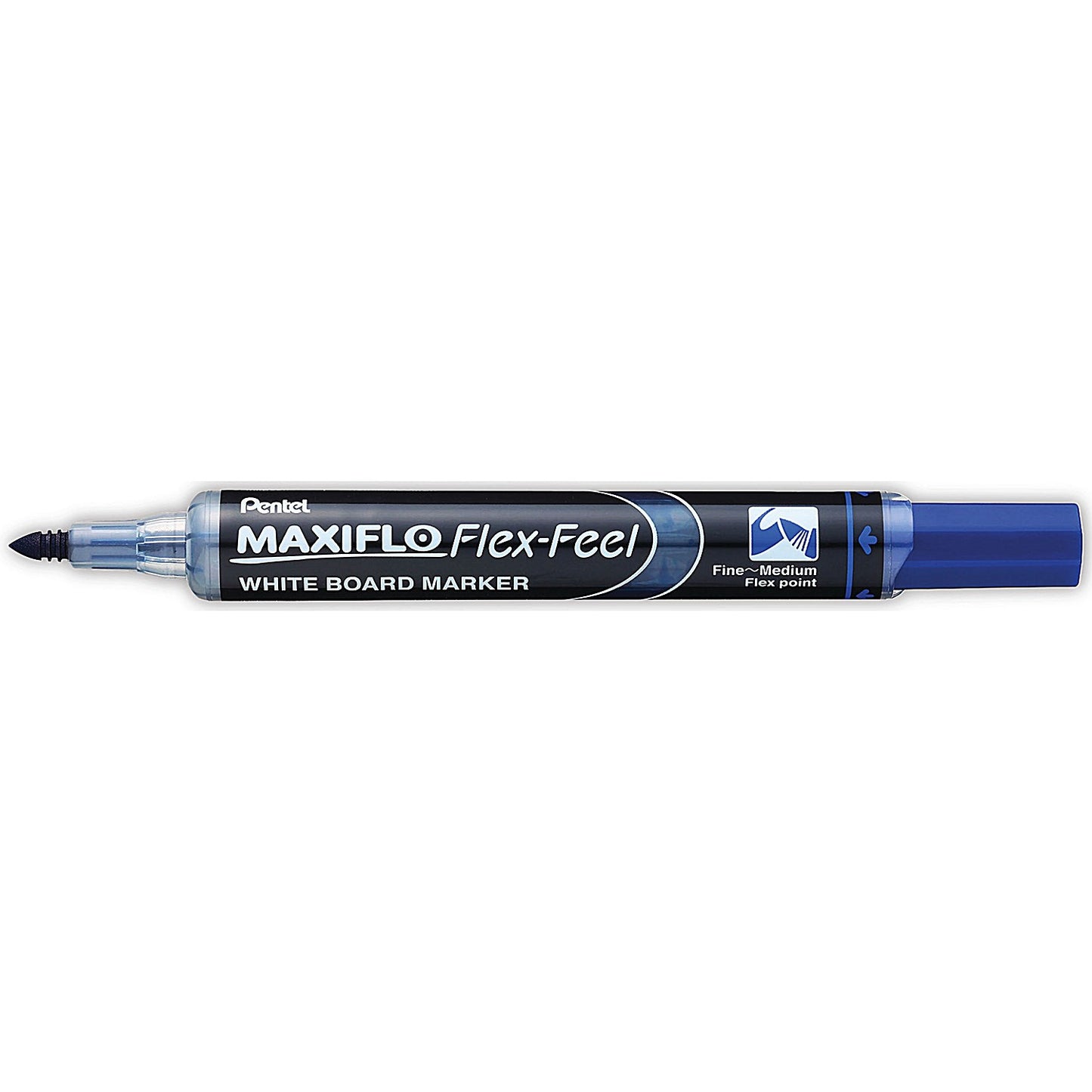 Pentel Maxiflo Whiteboard Marker, Assorted, Pack of 4