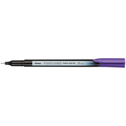 Pentel S40 Pointliners Assorted Colours (Pack of 6)