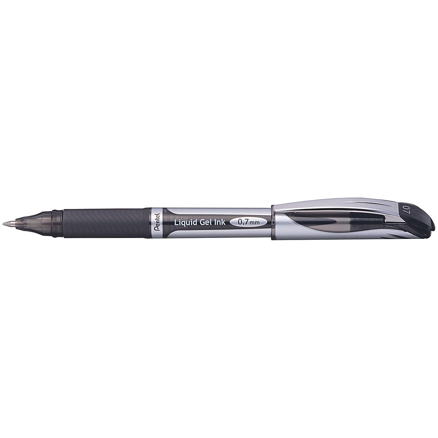 Pentel EnerGel Xm Rollerball Pen Medium Black (Pack of 12)