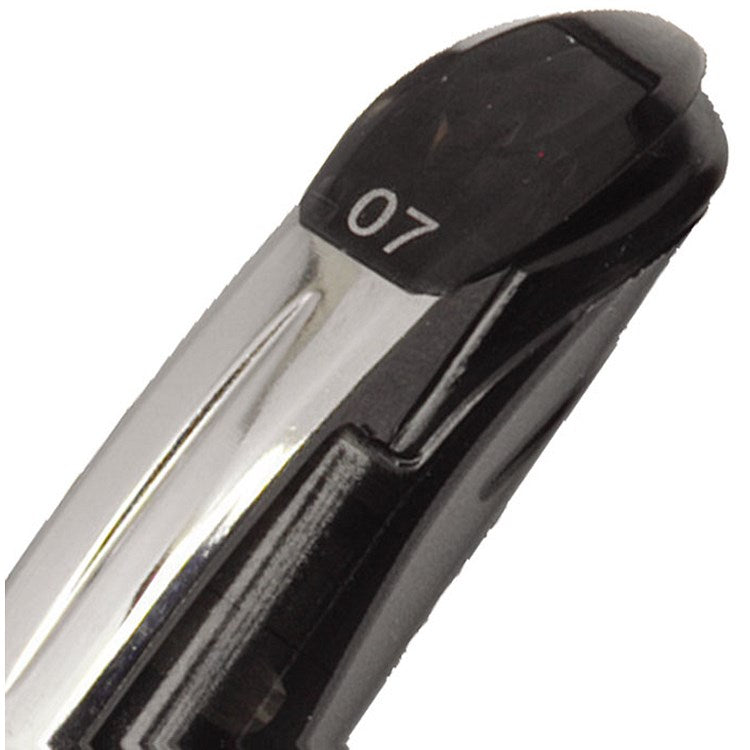 Pentel EnerGel Xm Rollerball Pen Medium Black (Pack of 12)