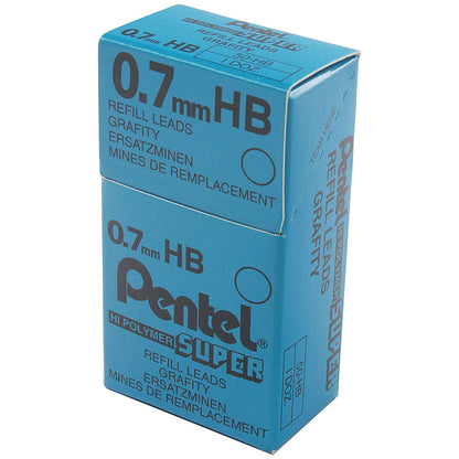 Pentel 0.7mm HB Mechanical Pencil Lead (Pack of 144)