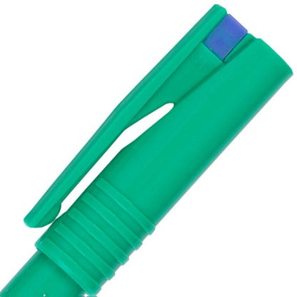 Pentel Rollerball Pen, 0.8mm Tip, 0.4mm Line, Blue, Pack of 12