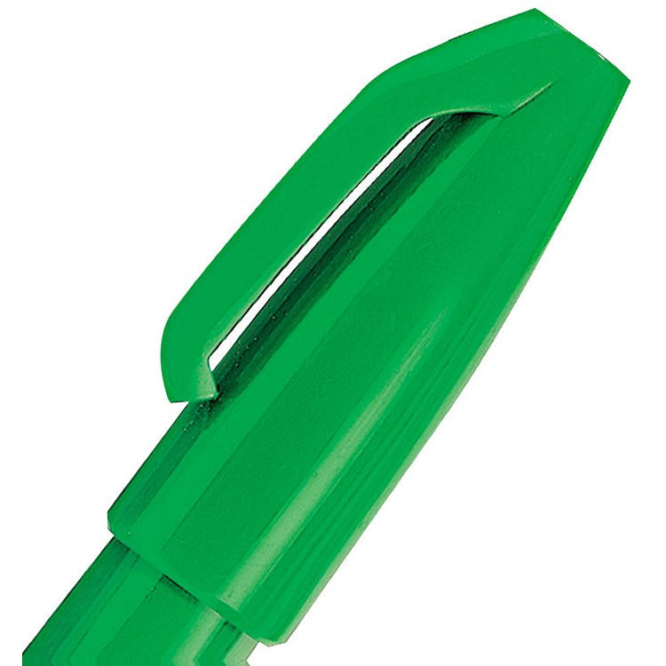 Pentel Sign Pen Fibre Tip Green (Pack of 12) Easy2Order : PES520GN