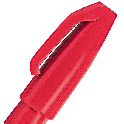 Pentel Sign Pen S520 Fibre Tipped Pen, 1mm Line, Red, Pack of 12 Easy2Order : PES520R