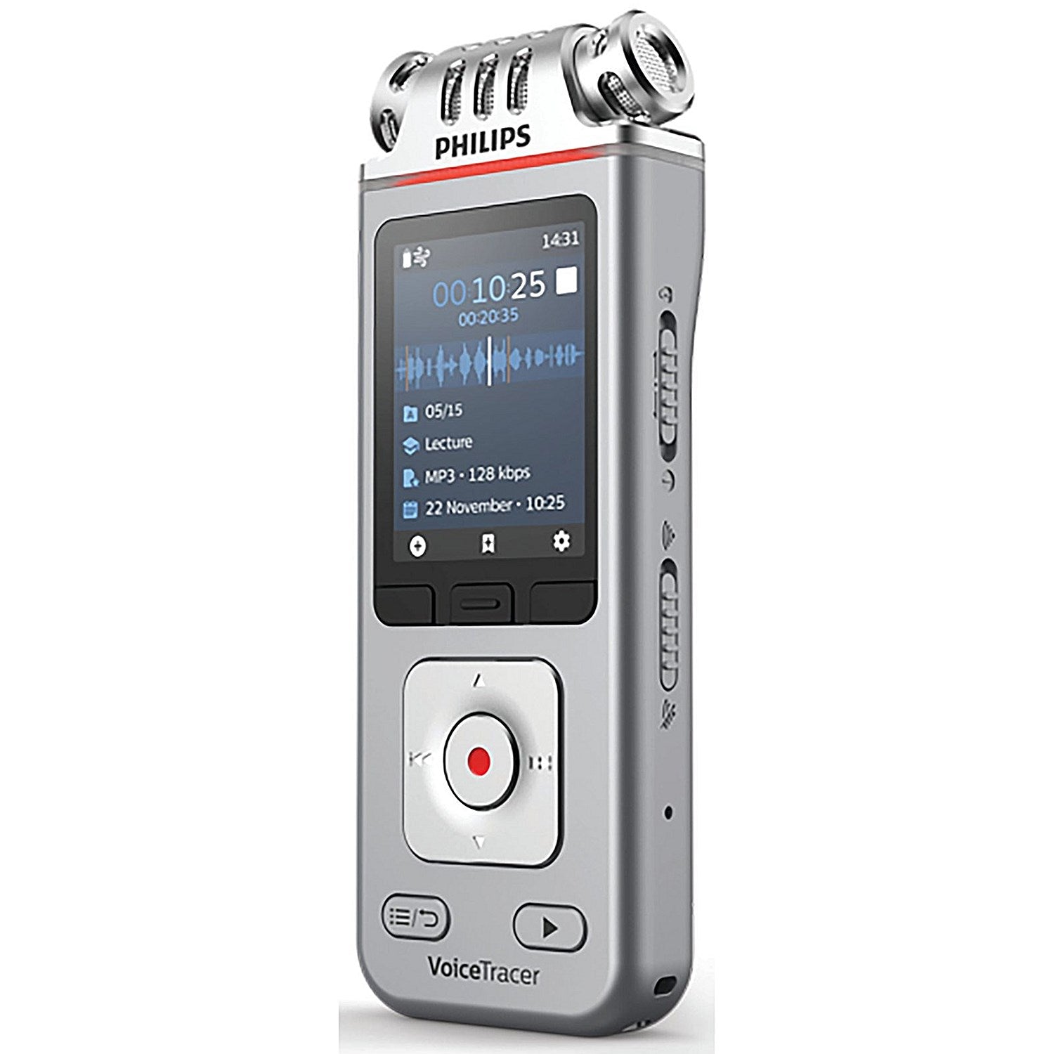 Philips VoiceTracer Audio Recorder with Sembly AI Speech-To-Text Cloud Software Easy2Order : PH00689