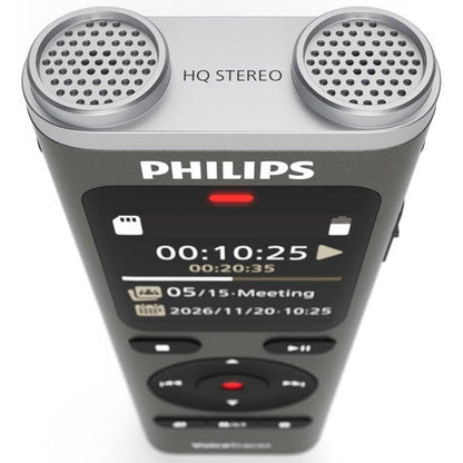 Philips DVT2075 VoiceTracer Audio Recorder with Sembly Speech-to-Text Cloud Software Trial DVT2075/0
