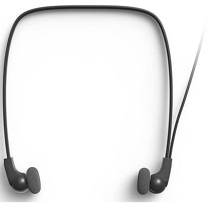 Philips LFH0334 Digital Headset, Gold-plated 3m Cable, Black