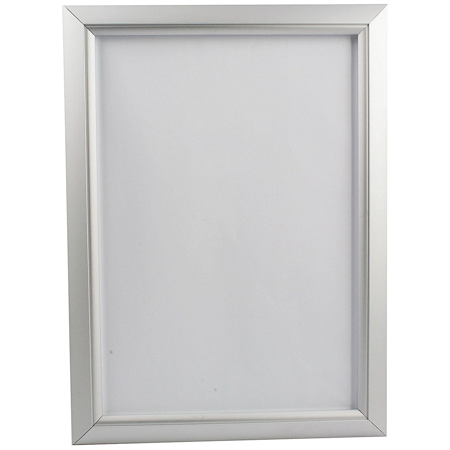 Aluminium PVC Front-loading Snap Frame, A4, Silver