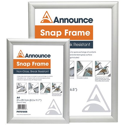 Announce Snap Frame A4