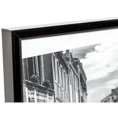 Hampton Frames Back Loader Photo Frame, A4, Glass, Black Easy2Order : PHT80303