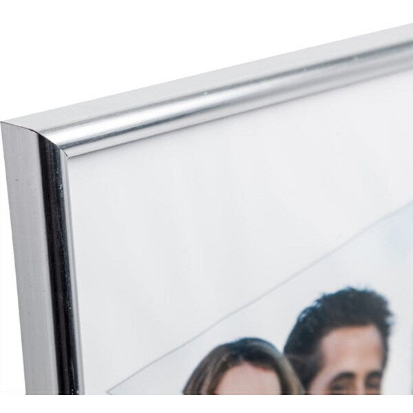 Hampton Frames Back Loader Photo Frame, A4, Glass, Silver Easy2Order : PHT80304
