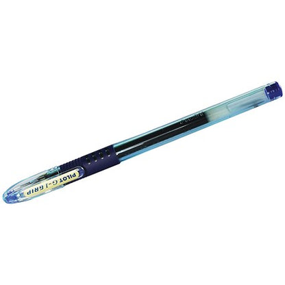 Pilot G-107 Grip Gel Rollerball Pen, Fine, Blue, Pack of 12