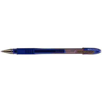 Pilot G-107 Grip Gel Rollerball Pen, Fine, Blue, Pack of 12