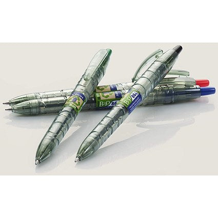 Pilot B2P Ecoball Ballpoint, Blue, Pack of 10