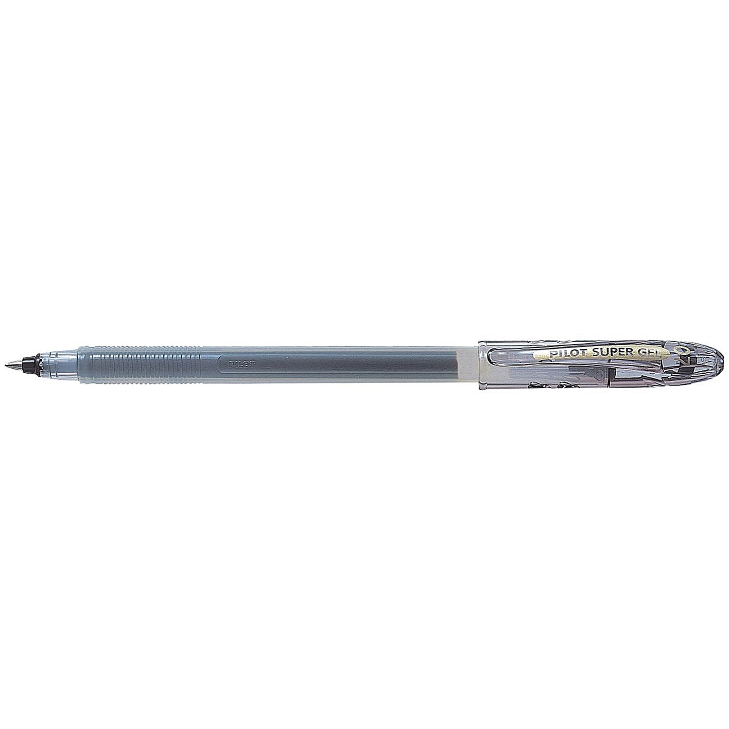 Pilot Super Gel Rollerball Pen Medium Black (Pack of 12) Easy2Order : PI23877