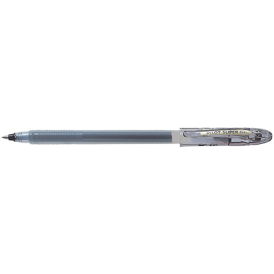 Pilot Super Gel Rollerball Pen Medium Black (Pack of 12) Easy2Order : PI23877