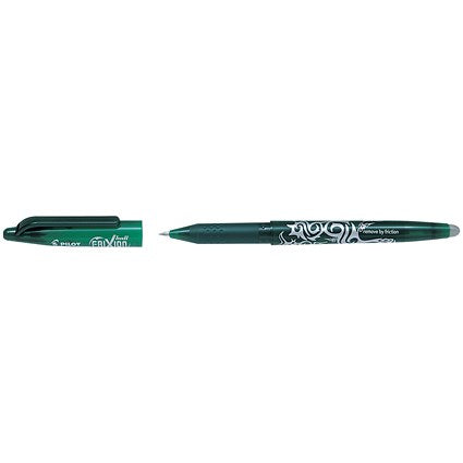 Pilot FriXion Ball Erasable Rollerball Pen Fine Green (12 Pack)