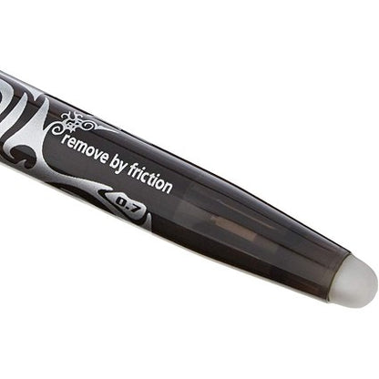 Pilot FriXion Ball Erasable Rollerball Pen Broad Black (12 Pack)