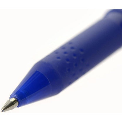 Pilot FriXion Ball Erasable Rollerball Pen Broad Blue (12 Pack)