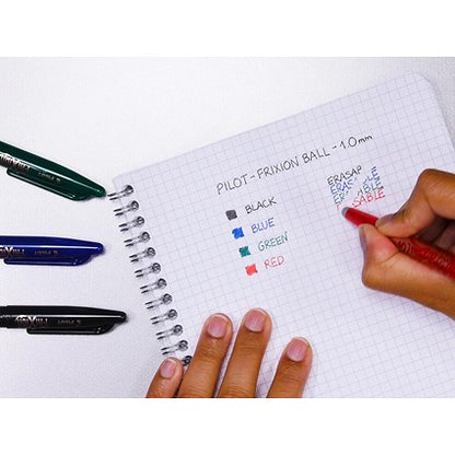 Pilot FriXion Ball Erasable Rollerball Pen Broad Blue (12 Pack)