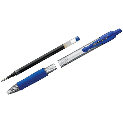 Pilot G-2 Plus Begreen Gel Ink Rollerball Medium Blue (Pack of 12)