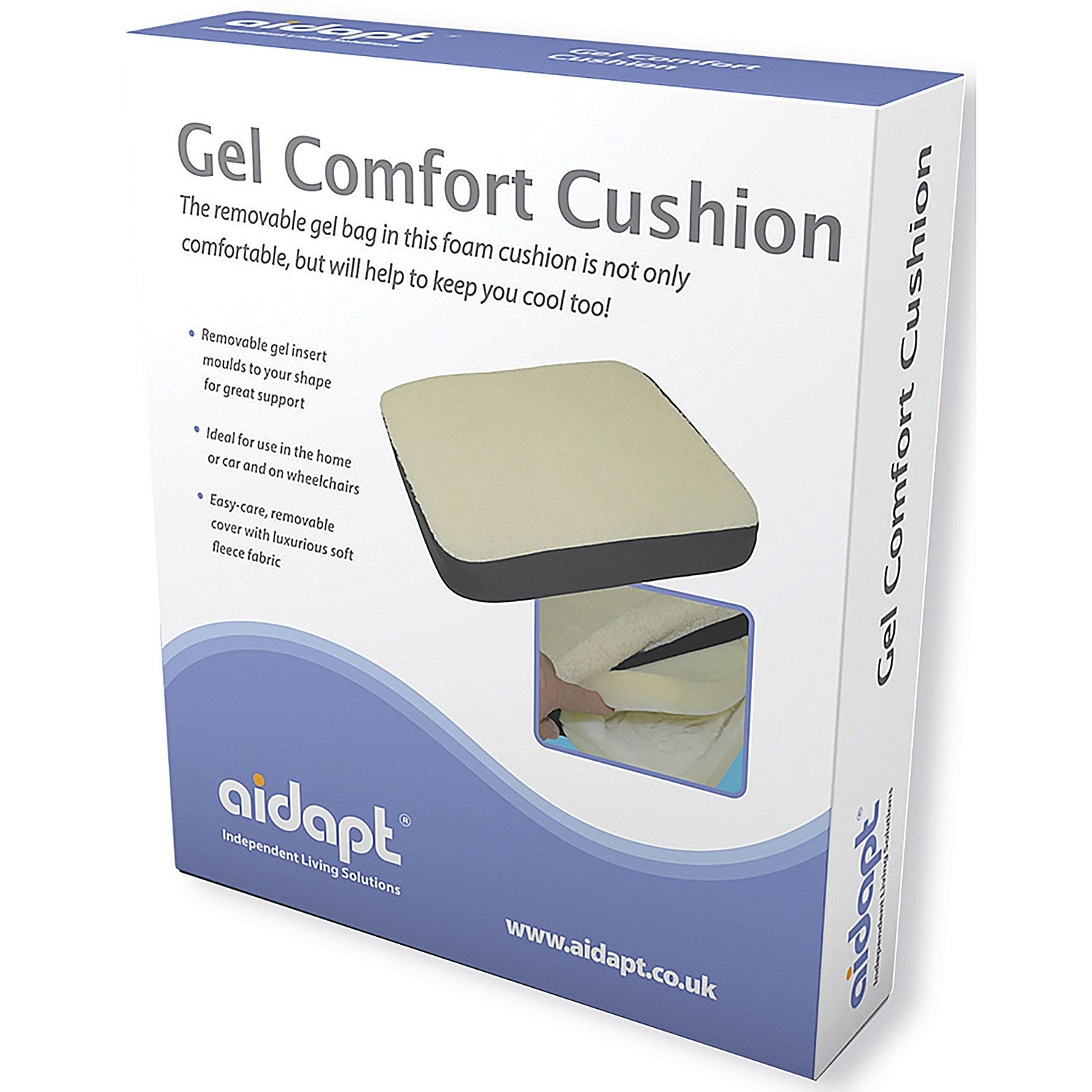 Aidapt Gel Comfort Cushion Easy2Order : PIA70839