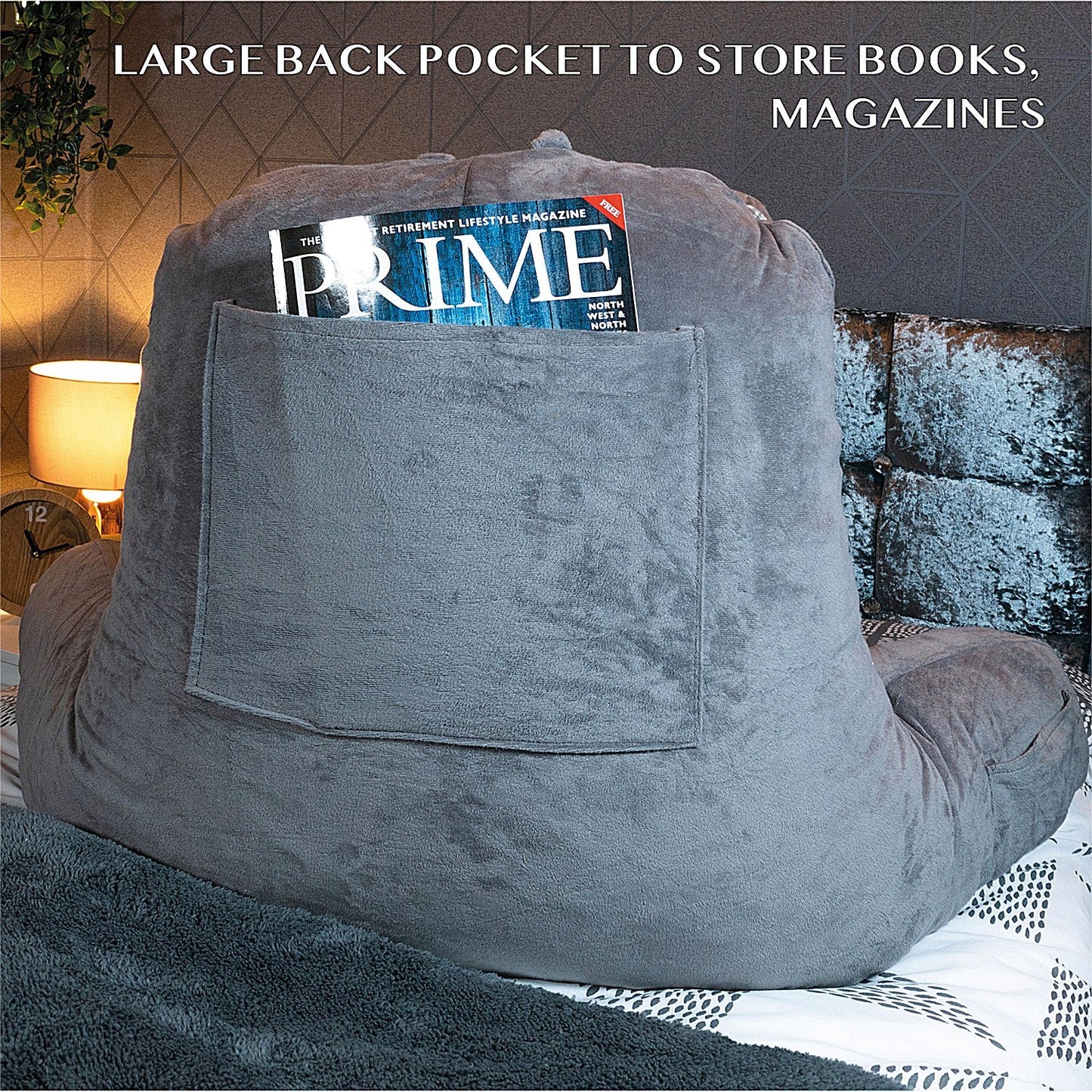 Aidapt Reading Pillow with Head Rest and Back Support Easy2Order : PIA84804