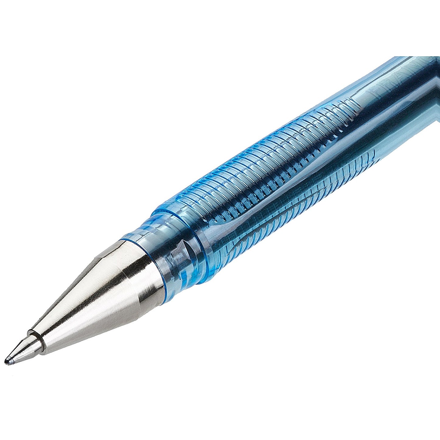 Pilot G-107 Gel Ink Pen, Ergonomic Grips, Blue, Pack of 12