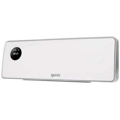 Igenix 2kW Wall Mounted PTC Downflow Fan Heater, White