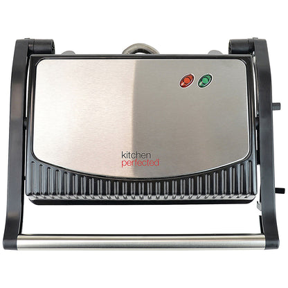 Lloytron KitchenPerfected Health Grill/Panini Press Black/Steel