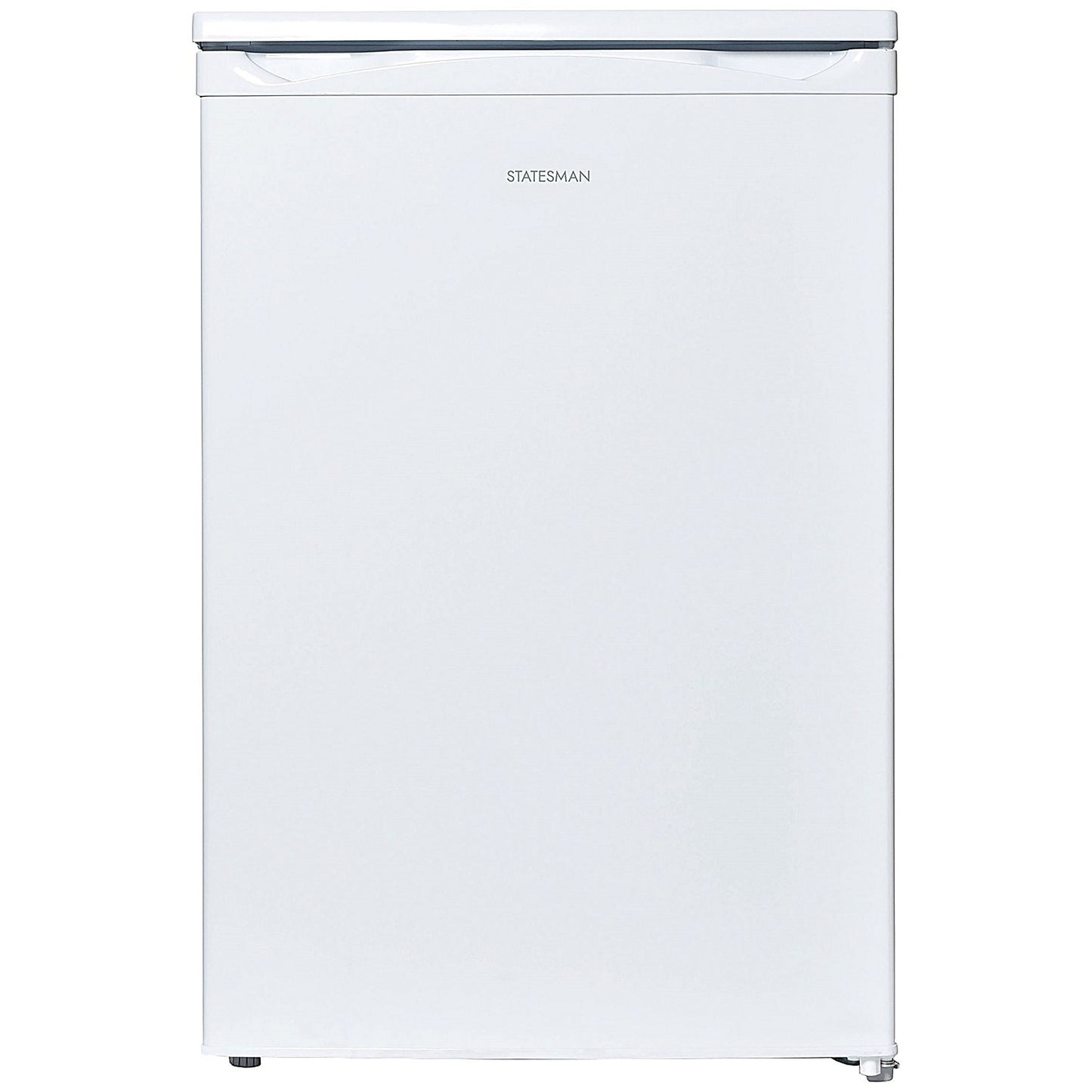 Statesman White Freestanding Undercounter Larder Fridge, 55cm, 131 Litres