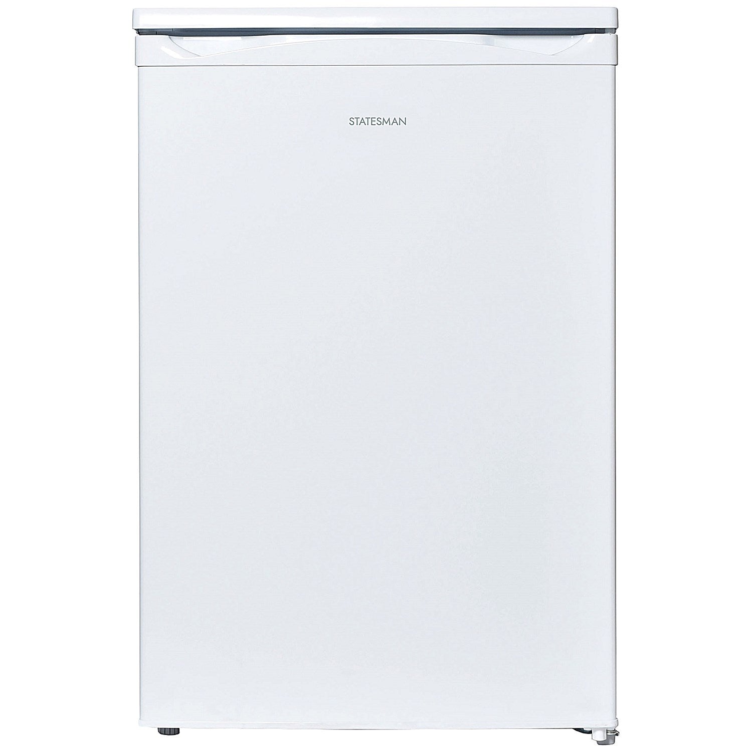 Statesman White Freestanding Undercounter Larder Fridge, 55cm, 131 Litres