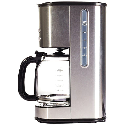 Igenix Digital 10 Cup Coffee Maker, Silver