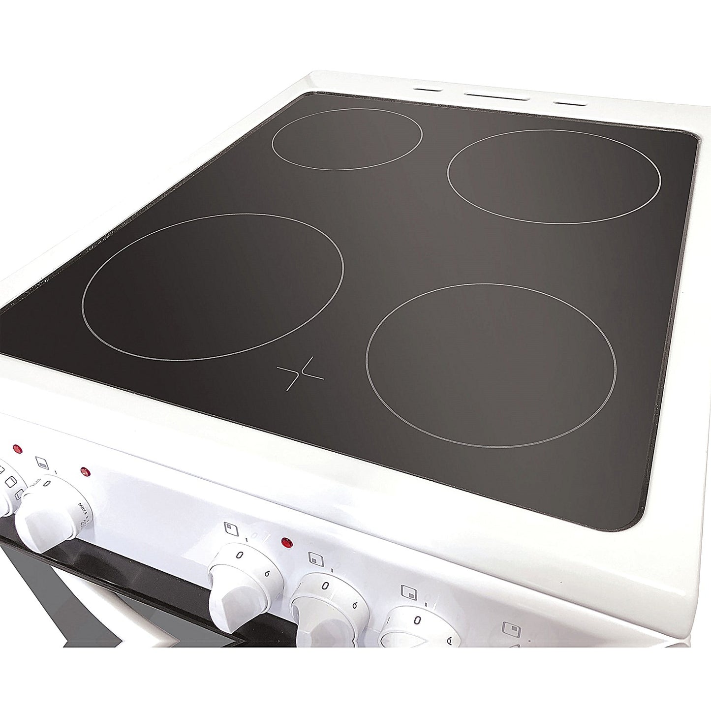 Statesman Electric Cooker Double Oven 50cm White