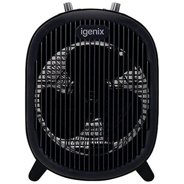 Igenix 2kW Upright Fan Heater, Black