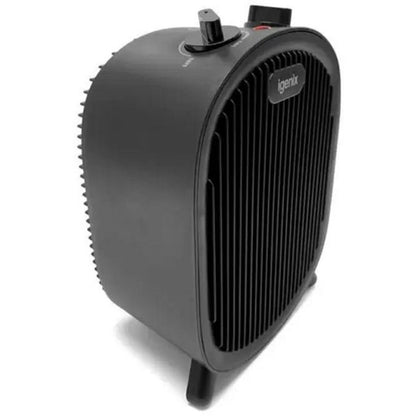 Igenix 2kW Upright Fan Heater, Black