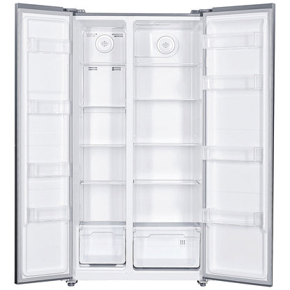 Statesman American Side by Side Fridge Freezer, 347 Litre Fridge, 185 Litre Freezer, Stainless Steel