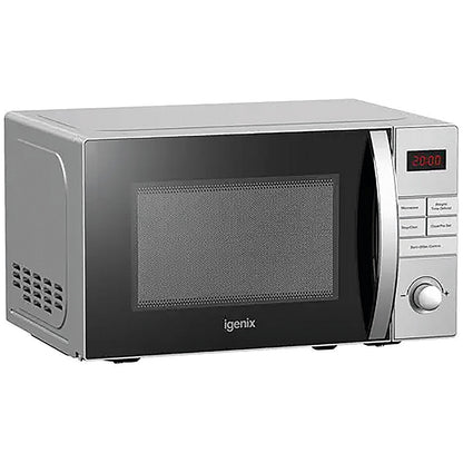 Igenix Stainless Steel Digital Microwave, 800W, 20 Litre