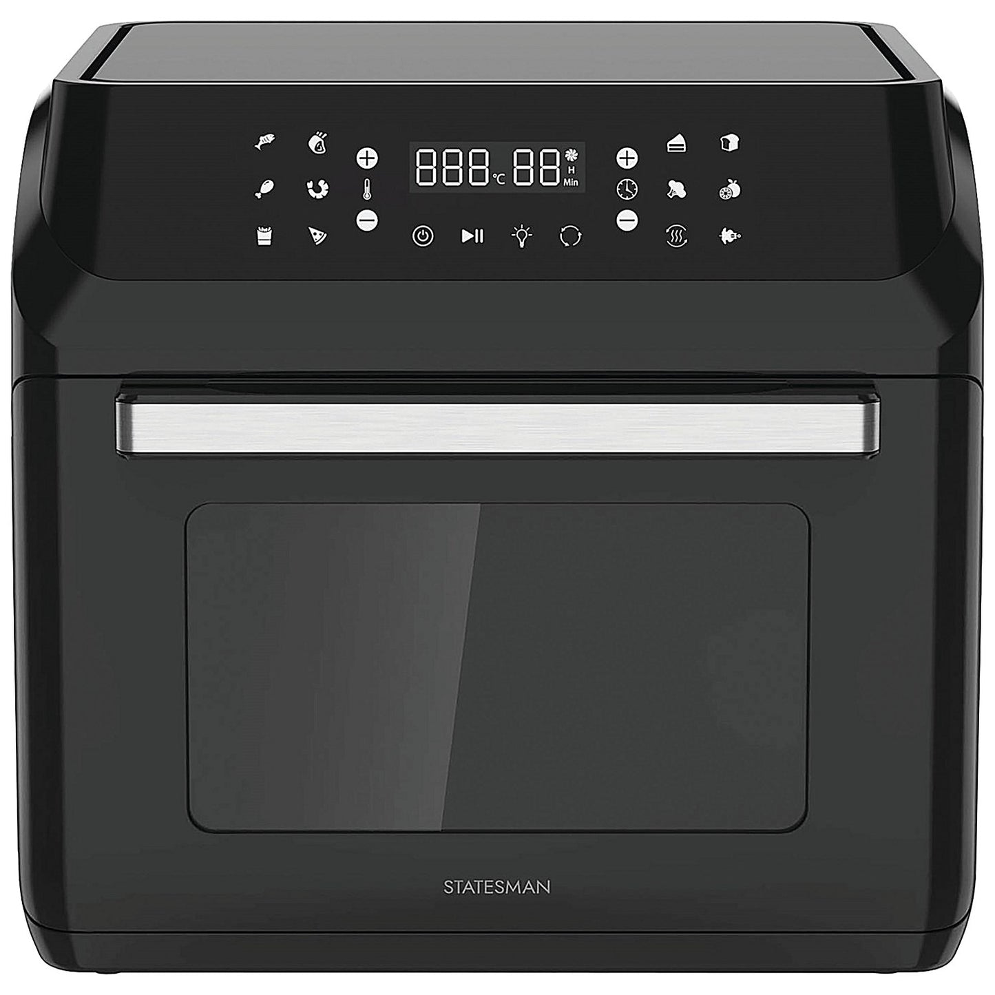 Statesman 13 In 1 Digital Air Fryer Oven, 15 Litre, Black