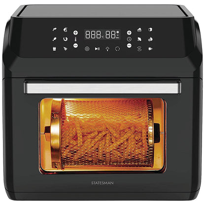 Statesman 13 In 1 Digital Air Fryer Oven, 15 Litre, Black