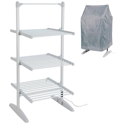 Igenix 3 Tiered Heater Airer, 300W, Silver